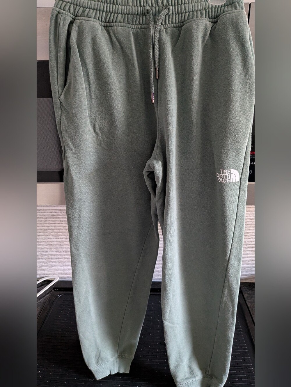 The North Face Olive Green Fleece Joggers